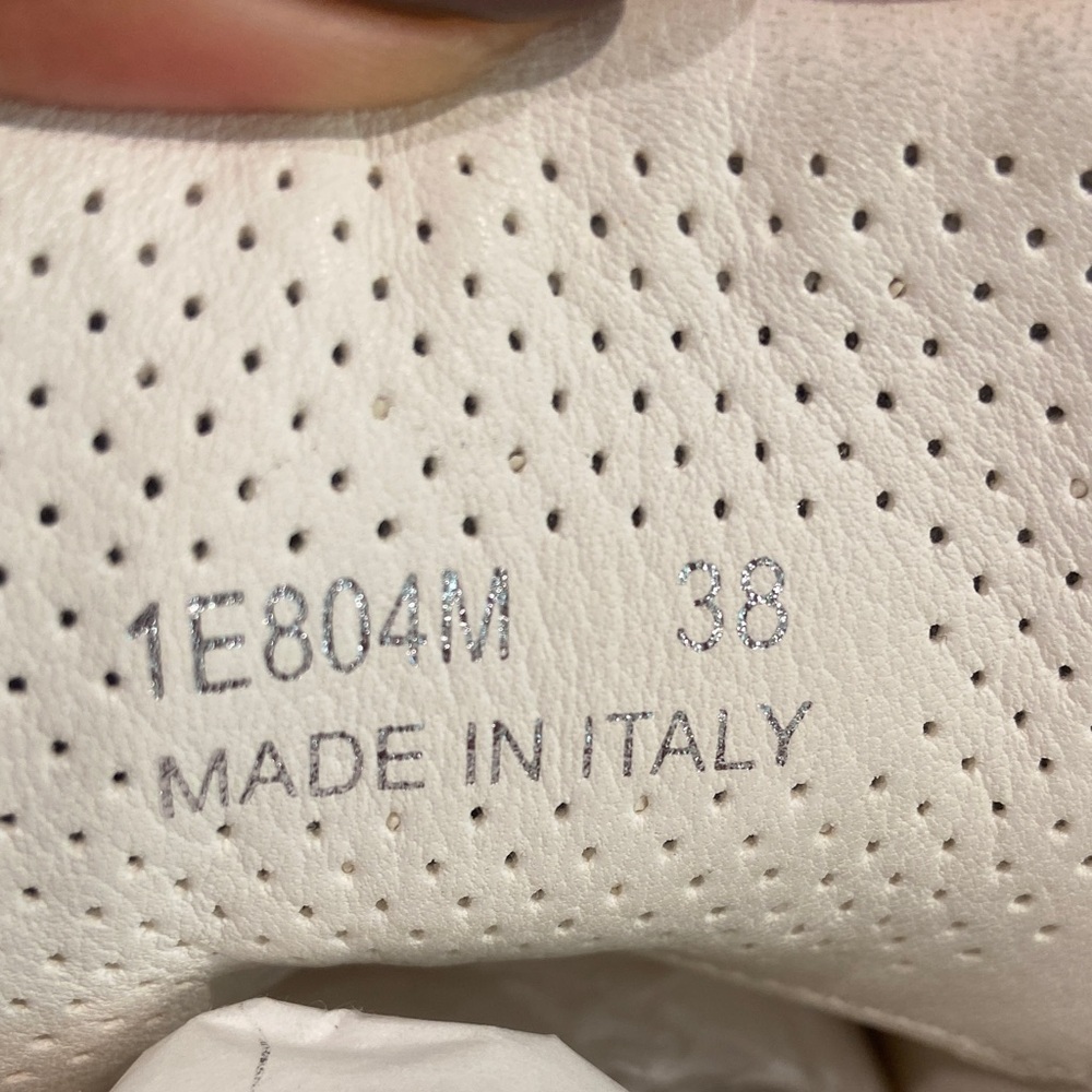 Prada Ivory Lace-Up Sneakers 38 - Picture 5 of 17